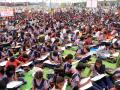 परभणी :चित्रकला स्पर्धेत ४५०० विद्यार्थ्यांचा सहभाग - Marathi News | Parbhani: 4500 students participate in painting competition | Latest parabhani News at Lokmat.com