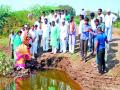 कोळगंगा नदीवरील बंधाऱ्याचे जलपूजन - Marathi News | Jalpujan of the Bandh on Kolganga River | Latest nashik News at Lokmat.com