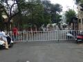 corona in kolhapur -शहरातील अंतर्गत मार्ग केले बंद, पोलीस बंदोबस्त कडक - Marathi News | corona in kolhapur - The internal route in the city is closed, tightening the police settlement | Latest kolhapur News at Lokmat.com