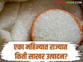 Sugar Production : राज्यात किती झाले साखरेचे उत्पादन? साखर उतारा कमी का? - Marathi News | Sugarcane Production: How much sugar was produced in the state? Why reduce sugar intake? | Latest agriculture News at Lokmat.com