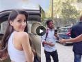 Nora Fatehi Video: “क्या बोल रही है छोरी...?”, चुकून असं काही बोलून गेली नोरा की नेटकऱ्यांना हसू आवरेना... - Marathi News | Nora Fatehi Brutally Trolled For Responding After A Fan Falls She Says Sambhal Ke Giro | Latest filmy News at Lokmat.com