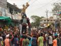 ‘गोविंदा रे गोपाला’च्या जयघोषात दहीहंडी उत्साहात - Marathi News | Dahihandi cheers in the announcement of 'Govinda Ray Gopala' | Latest nandurbar News at Lokmat.com