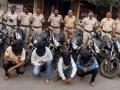 चोरीच्या 20 दुचाकींसह चौघे ताब्यात - Marathi News | Four were in custody with 20 stolen bikes | Latest nandurbar News at Lokmat.com