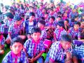 जिल्हाधिकारी कार्यालयात भरली विद्यार्थ्यांची शाळा - Marathi News | School of students filled in the Collector's office | Latest yavatmal News at Lokmat.com