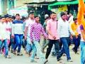 कळंब शहरात मूर्ती विटंबनेनंतर तणाव - Marathi News | Stress after idol demarcation in Kalamba City | Latest yavatmal News at Lokmat.com
