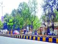 दुभाजकातील रॅलिंगला रंगरंगोटी - Marathi News | Colorful roling in a division | Latest nashik News at Lokmat.com