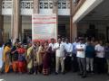 जिल्हा परिषद कर्मचाऱ्यांची निदर्शने - Marathi News | Demonstrations of Zilla Parishad staff | Latest nashik News at Lokmat.com