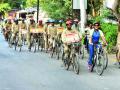 पोस्टमनची सायकल राईड - Marathi News |  Postman's Cycle Ride | Latest nashik News at Lokmat.com
