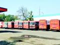 काम बंदमुळे ३२ व्या दिवशी रापमच्या बसेस आगारांमध्येच - Marathi News | On the 32nd day, due to work stoppage, the buses of Rapam were in the depot | Latest vardha News at Lokmat.com