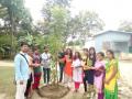 गडचिरोलीत झाडांना राखी बांधून राखीपौर्णिमा साजरी - Marathi News | Rakhi parnima celebrated by planting rakhi for the trees in Gadchiroli | Latest gadchiroli News at Lokmat.com