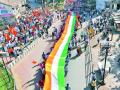 नागरिकत्व कायद्याच्या समर्थनार्थ चंद्रपुरात विशाल रॅली - Marathi News | Mass rally in Chandrapur in support of citizenship law | Latest chandrapur News at Lokmat.com
