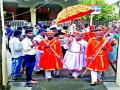 गडावर दुर्गाष्टमीला भाविकांची मांदियाळी - Marathi News | At the fort, the devotees of Durgatshi | Latest nashik News at Lokmat.com