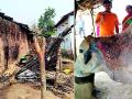 घराला आग लागल्याने बैलजोडी जखमी - Marathi News | Injured in house fire due to fire | Latest gadchiroli News at Lokmat.com