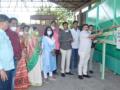 घनकचऱ्यातून खत निर्मिती करणाऱ्या यंत्राचे उद्‌घाटन - Marathi News | Inauguration of solid waste composting plant | Latest nandurbar News at Lokmat.com