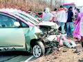 मडकोना घाटात अपघात, चार जखमी - Marathi News | Four injured in accident in Madkona Ghat | Latest yavatmal News at Lokmat.com