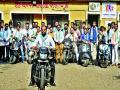 इंधन दरवाढीचा एनएसयूआयतर्फे निषेध - Marathi News |  The fuel price hike was denied by the NSUI | Latest nashik News at Lokmat.com