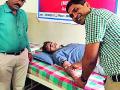 ३६ जणांनी केले रक्तदान - Marathi News | 36 donated blood donation | Latest gadchiroli News at Lokmat.com
