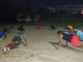 सोशल डिस्टन्सिंगचा नियम पाळत घडताहेत खेळाडू - Marathi News | Players are following the rules of social distance | Latest nandurbar News at Lokmat.com