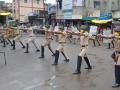 तळोदा येथे पोलिसांचे पथसंचलन व प्रात्यक्षिके - Marathi News | Police patrols and demonstrations at Taloda | Latest nandurbar News at Lokmat.com