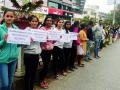नागरिकत्व कायद्याच्या समर्थनासाठी मानवी साखळी - Marathi News | The human chain in support of the Citizenship Act | Latest nashik News at Lokmat.com