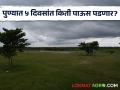 Pune Weather : गांधीजयंतीपर्यंत पुण्यात किती पाऊस पडणार? काय आहे हवामानाचा अंदाज? - Marathi News | Pune Weather : How much rain will fall in Pune till Gandhi Jayanti? What is the weather forecast? | Latest agriculture News at Lokmat.com