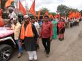 Maratha Kranti Morcha : मराठा आरक्षणासाठी दहिवडीत रॅली, ठिय्या आंदोलन - Marathi News | Maratha Kranti Morcha: Rally for the Maratha Rally, Stage Movement | Latest satara News at Lokmat.com