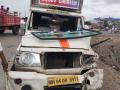 लोणखेडा बायपास रस्त्यावर बस व टेम्पोचा अपघात - Marathi News | Bus and tempo accident on Lonkheba bypass road | Latest nandurbar News at Lokmat.com
