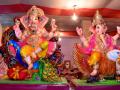 लाडक्या गणरायाचे भक्तीभावात स्वागत - Marathi News |  Welcome to the Ladies' Devotion | Latest nashik News at Lokmat.com