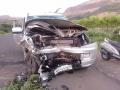 वणी-कळवण रस्त्यावर दोन वाहनांची समोरासमोर धडक - Marathi News | Two vehicles collided head-on | Latest nashik News at Lokmat.com