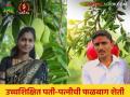 Orchard Farming Success Story : उच्चशिक्षित पती-पत्नीने फळबाग शेतीतून शोधला 'प्रगती'चा मार्ग - Marathi News | Farmer Success Story A highly educated husband and wife found their way to 'progress' through orchard farming | Latest agriculture News at Lokmat.com