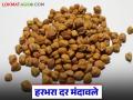 नवीन हरभरा बाजारात येण्याआधीच दरात घसरण; शेतकऱ्यांमध्ये नाराजीचे वातावरण - Marathi News | Prices fall even before new gram comes into the market; Discontent among farmers | Latest agriculture News at Lokmat.com