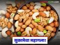 थंडीत ऊब देणाऱ्या डिंक लाडूसह सुकामेवा महागला; वाचा किती मिळतोय दर - Marathi News | Dry fruits including gum laddus, which provide warmth in the cold, have become expensive; Read how much they are getting | Latest agriculture News at Lokmat.com