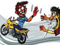 दुचाकी चोरी करणाऱ्या तिघांना पकडले : दोन दुचाकी जप्त - Marathi News | Three arrested for two-wheeler theft: Two bikes seized | Latest jalana News at Lokmat.com