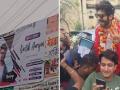 स्वगृहीच्या स्वागताने भारावला कार्तिक आर्यन! पाहा, फोटो!! - Marathi News | Kartik Aaryan overwhelmed with the warm welcome from his hometown Gwalior | Latest filmy News at Lokmat.com