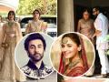 Ranbir Alia Wedding : रणबीर-आलियाच्या लग्नात पाहुण्यांचा थाट; पाहा नीतू कपूर, करिना, सैफचा रॉयल लुक - Marathi News | Ranbir Kapoor, Alia Bhatt wedding : Kareena Kapoor Saif Ali Khan neetu kapoor look | Latest filmy News at Lokmat.com