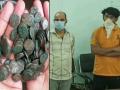 800 साल पुराने मुगलकाल के सिक्के बेचने गए दो युवक गिरफ्तार, जब्त किए गए 171 सिक्कों की कीमत करीब 8 लाख रुपये - Hindi News | 800 years old mughal period coins found in kaushambi two person arrested | Latest india Photos at Lokmatnews.in