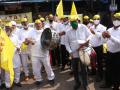 शासनाचे लक्ष वेधण्यासाठी ओबीसींसाठी संघर्ष समितीचे ढोल बजाव आंदोलन  - Marathi News | | Latest thane News at Lokmat.com