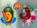 गणपती बाप्पासमोर काढा सोपी आकर्षक रांगोळी, घ्या एक से एक डीझाईन्स... - Marathi News | Rangoli Designs Ganpati Festival Special : Draw simple attractive rangoli in front of Ganapati Bappa, get designs... | Latest sakhi Photos at Lokmat.com