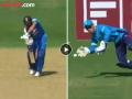 IND vs ENG : एक मॅच खेळला छान; पण लगेच 'तलवार' केली म्यान! असा आपला 'हिटमॅन'! - Marathi News | India vs England 3rd ODI Rohit Sharma Wicket Video Indian Captain Falls For One After An Absolute Peach From Mark Wood Gets Rid Of Ace Opener | Latest cricket News at Lokmat.com