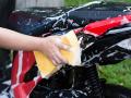 Bike Washing Tips: मोटरसायकल घरीच धुताय? या गोष्टींची काळजी घ्या, सांभाळा.... - Marathi News | How To Wash Your Bike, Motercycle, Scooter Safely At Home; Does and dont's | Latest auto Photos at Lokmat.com