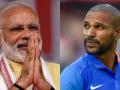 ICC World Cup 2019: शिखर धवन लवकरच मैदानात परतेल, पंतप्रधान नरेंद्र मोदींना विश्वास - Marathi News | ICC World Cup 2019: Shikhar Dhawan soon returns to the ground, believes Prime Minister Narendra Modi | Latest cricket News at Lokmat.com