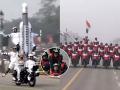 प्रजासत्ताक दिन परेडमध्ये २५० हून अधिक महिलांचा मोटारसायकल स्टंट, पाहा डोळे दिपवणारे दृश्य... - Marathi News | Republic day 2024 more than 250 female defense personnel perform stunts on motorcycle : More than 250 women perform motorcycle stunts at Republic Day Parade, watch eye-popping sight... | Latest sakhi News at Lokmat.com