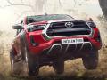 Toyota Hilux: दणकट, पाण्यातूनही आरामात जाणार; टोयोटाचा पिकअप ट्रक आला - Marathi News | Toyota Hilux Pickup truck unveiled, launch in March 2022; booking starts | Latest auto News at Lokmat.com
