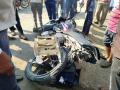 मुर्तीजापूर तालुक्यातील हिरपूर जवळ मालवाहूची दुचाकीस धडक; १ ठार - Marathi News | Accident near Hirpur in Murtijapur taluka; 1 killed | Latest akola News at Lokmat.com