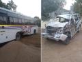 नागपूर जिल्ह्यात दहेगावनजीक भीषण अपघात ; २ ठार, ७ जण जखमी - Marathi News | Fatal accidents in Dahegaon in Nagpur district; 2 killed, 7 injured | Latest nagpur News at Lokmat.com