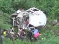 उत्तरकाशीमध्ये दरीत व्हॅन कोसळली; 13 भाविकांचा मृत्यू - Marathi News | Varan collapses in Uttarkashi; 9 dead deaths | Latest national News at Lokmat.com