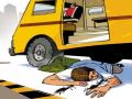 खासगी बसची कंटेनरला धडक, १२ प्रवासी जखमी - Marathi News | 12 passengers injured in private bus collision | Latest raigad News at Lokmat.com