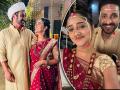 अदिती द्रविडने 'रात्रीस खेळ चाले' फेम अभिनेत्याबरोबर केलं लग्न? फोटो पाहून सेलिब्रिटीही पेचात - Marathi News | marathi actress aditi dravid shared photo from new song fans wonder is she married | Latest filmy News at Lokmat.com