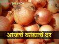 आजचे कांद्याचे बाजारभाव - Marathi News | maharashtra agriculture farmer onion market yard rates today | Latest agriculture News at Lokmat.com