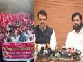 शिंदे-फडणवीस सरकारने शेतकऱ्यांच्या मागण्यांवर घेतले मोठे निर्णय; आंदोलन थांबवण्याचे आवाहन - Marathi News | CM Eknath Shinde informed that a positive decision has been taken on the demands of the farmers | Latest mumbai News at Lokmat.com
